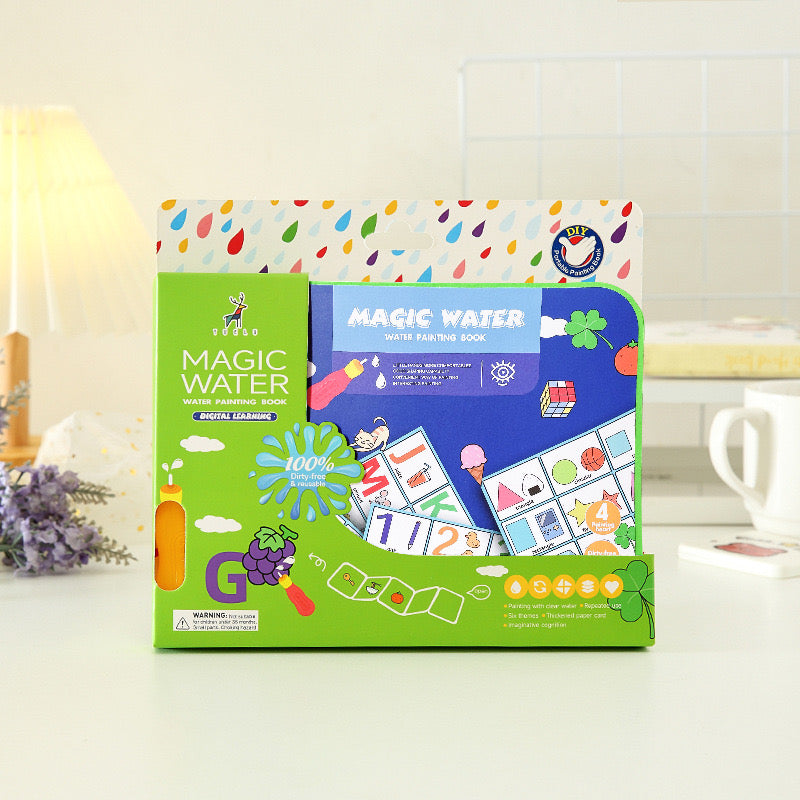 Magic Water Painting Book
