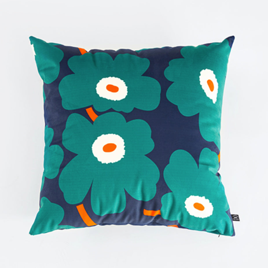 Bold Floral Brushed Cushion Cover – 45×45 cm