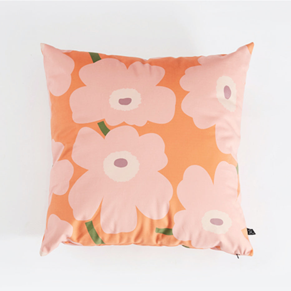 Bold Floral Brushed Cushion Cover – 45×45 cm