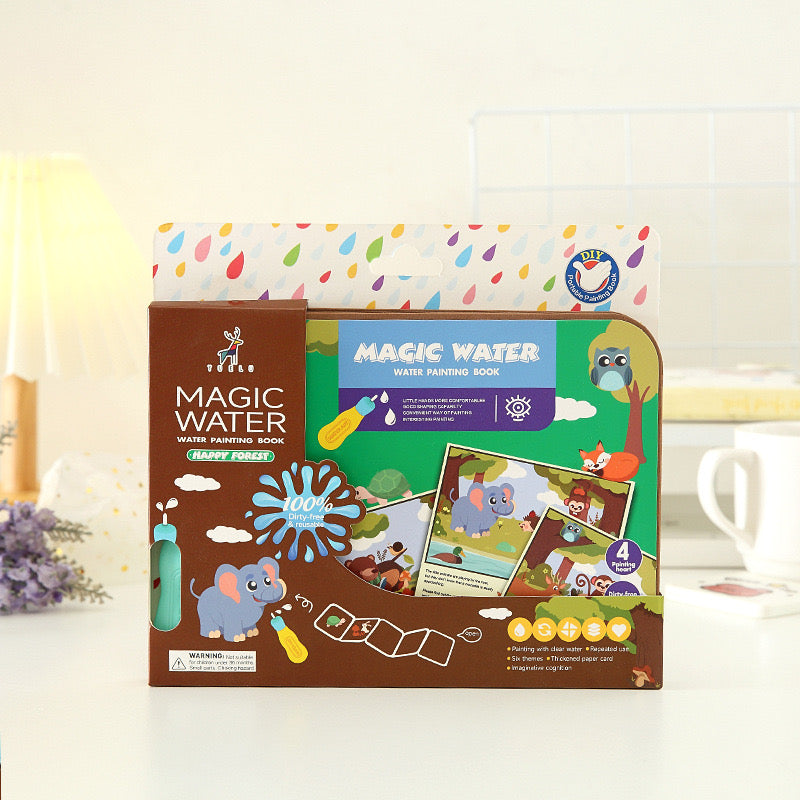 Magic Water Painting Book – 5-Book Set