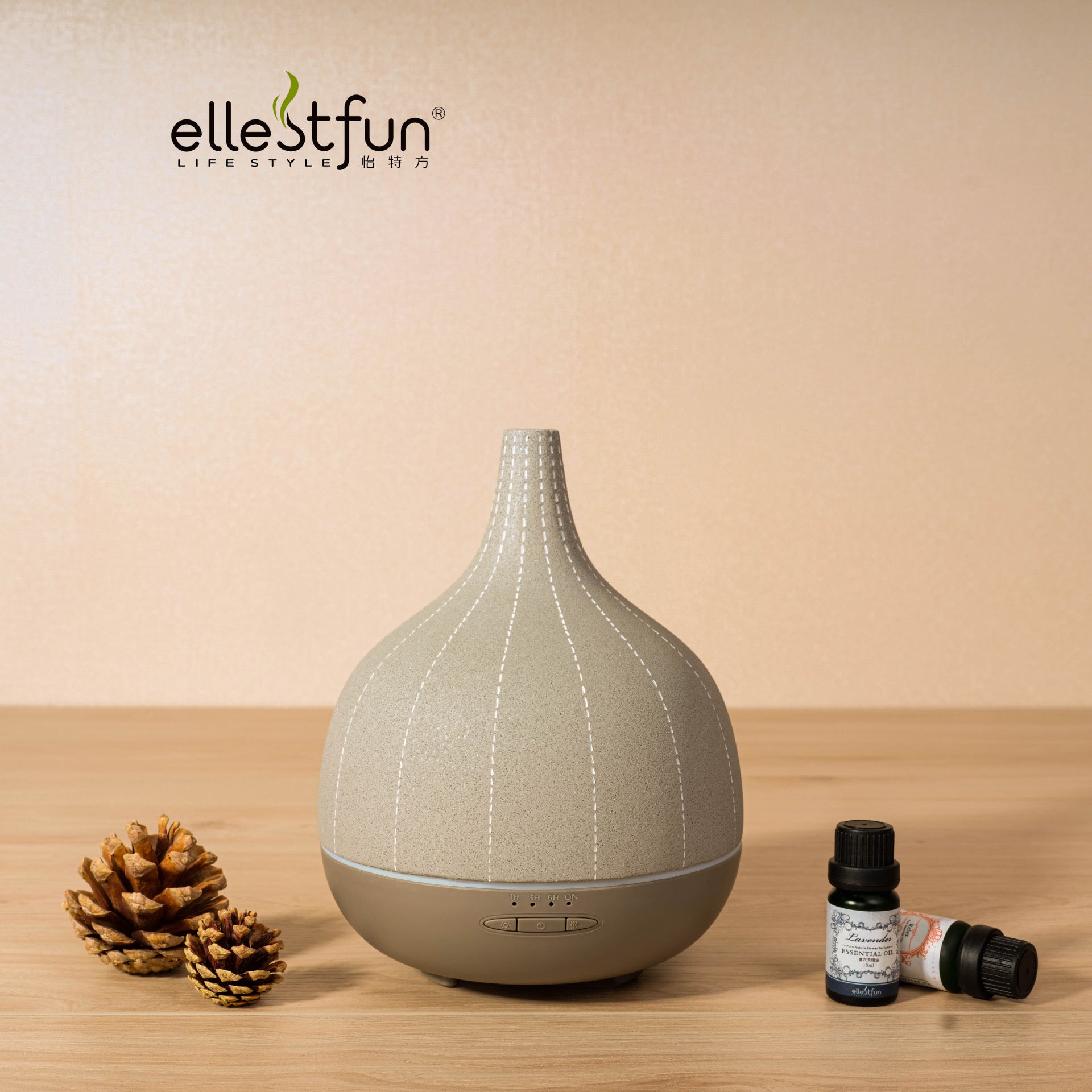 300ml ceramic ultrasonic aroma diffuser