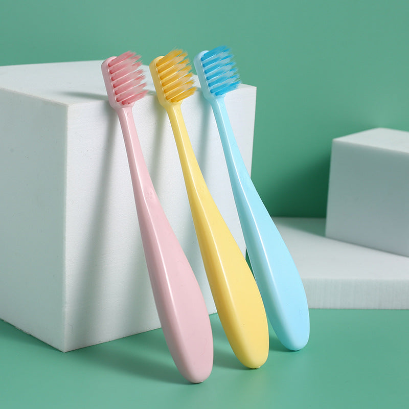 Kids Soft Toothbrush Set – 3 pcs (Macaron Colours)