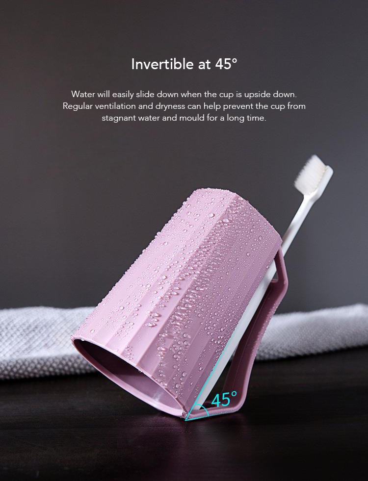 Invertible Rinse Cup for Daily Use