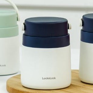 Thermal Handle Food Jar with Folding Spoon 500ml