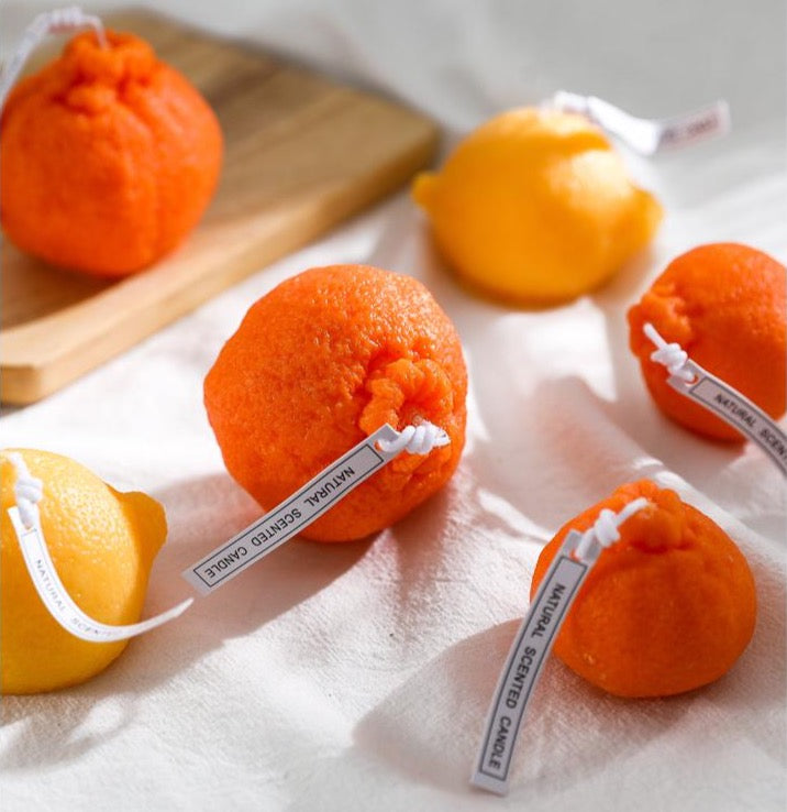 Miniature Mandarin Soy Scented Candles