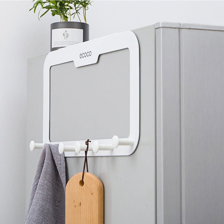 Screw-Free Over Door Hanger with Hooks