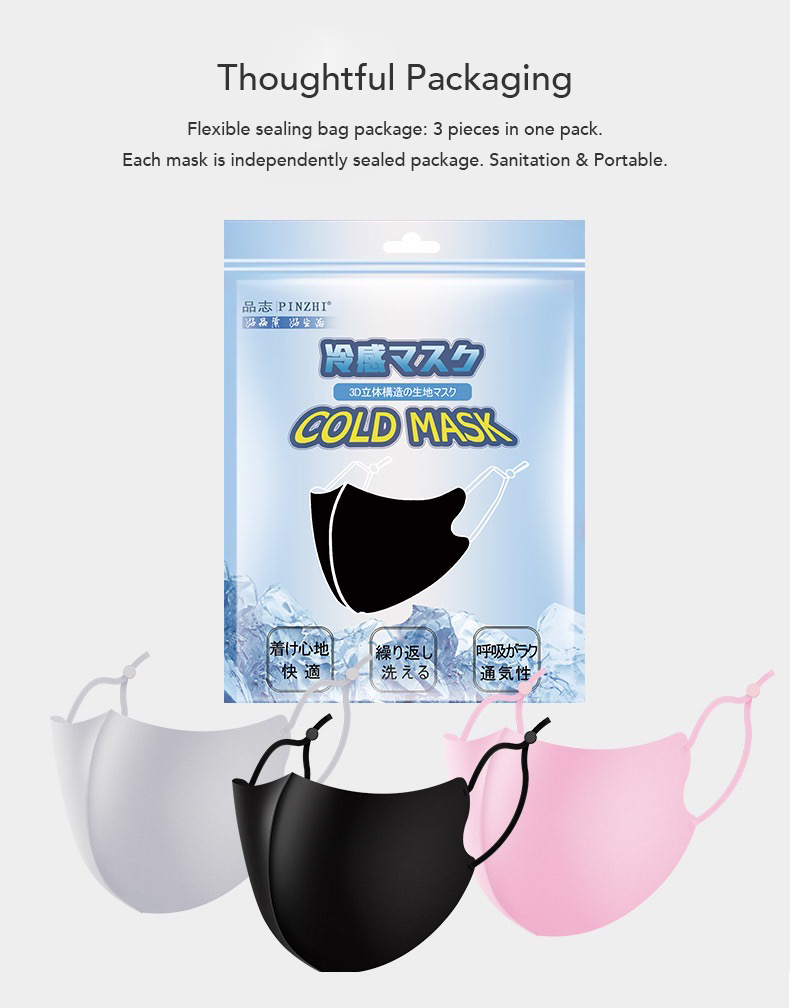 Reusable Cold Mask (set of 3)