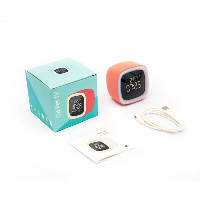 Cute Pet TV Alarm Clock