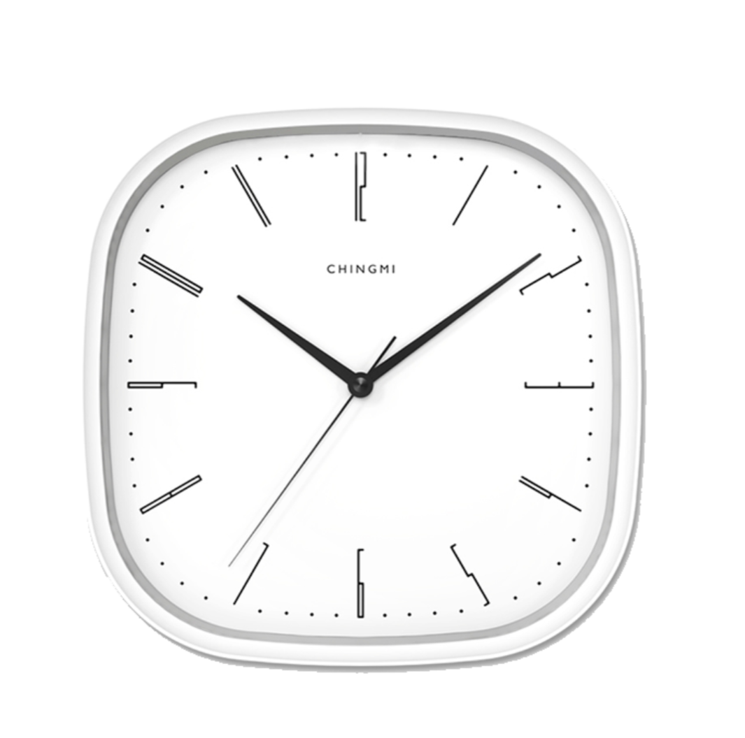 QingMi 11.8 Square Wall Clock