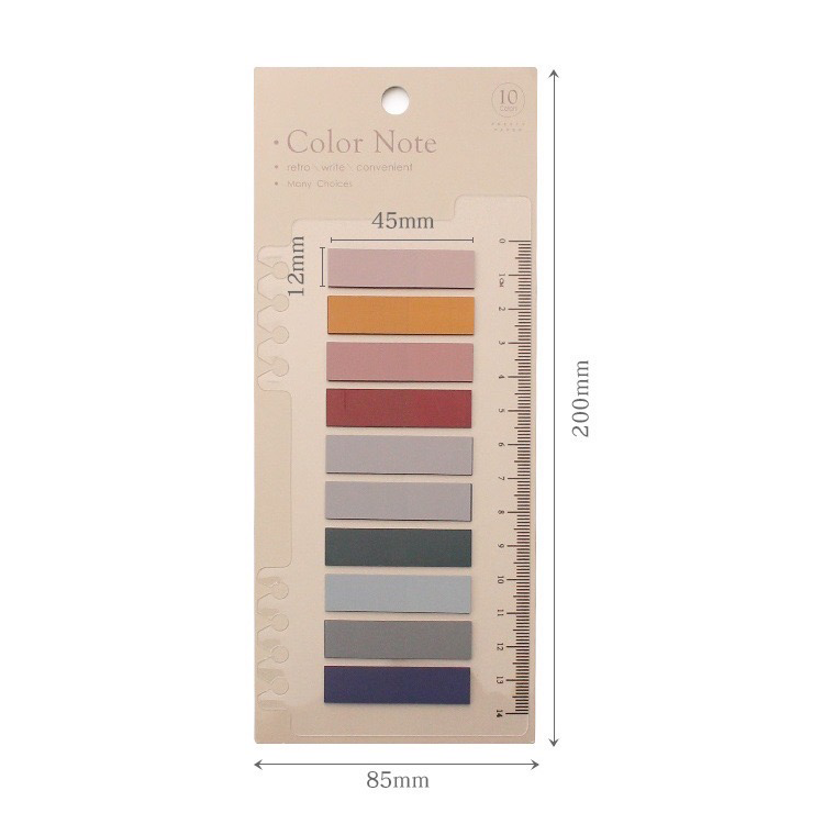 200pcs Colourful Sticky Index Labels