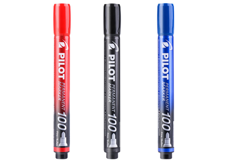 Pilot SCA-100 Permanent Marker Fine Fin/ Bullet Tip