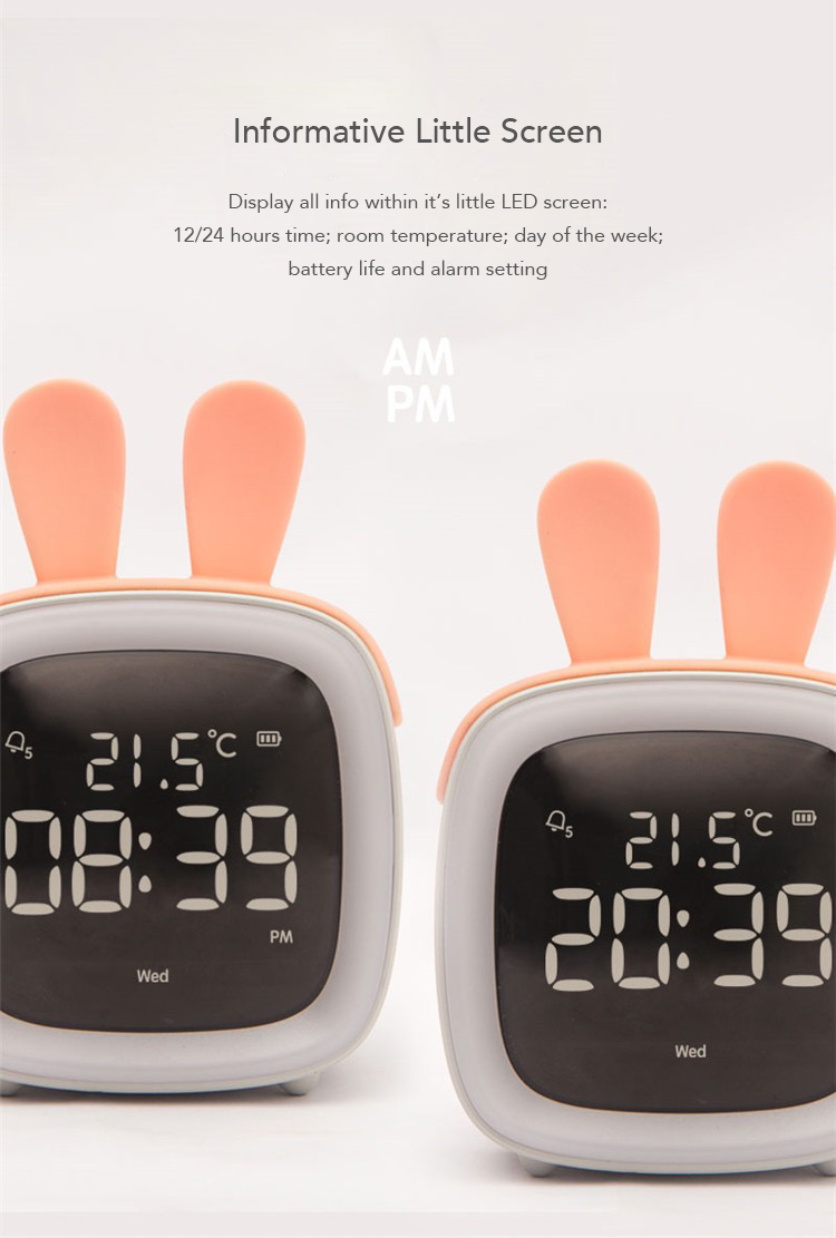 Cute Pet TV Alarm Clock