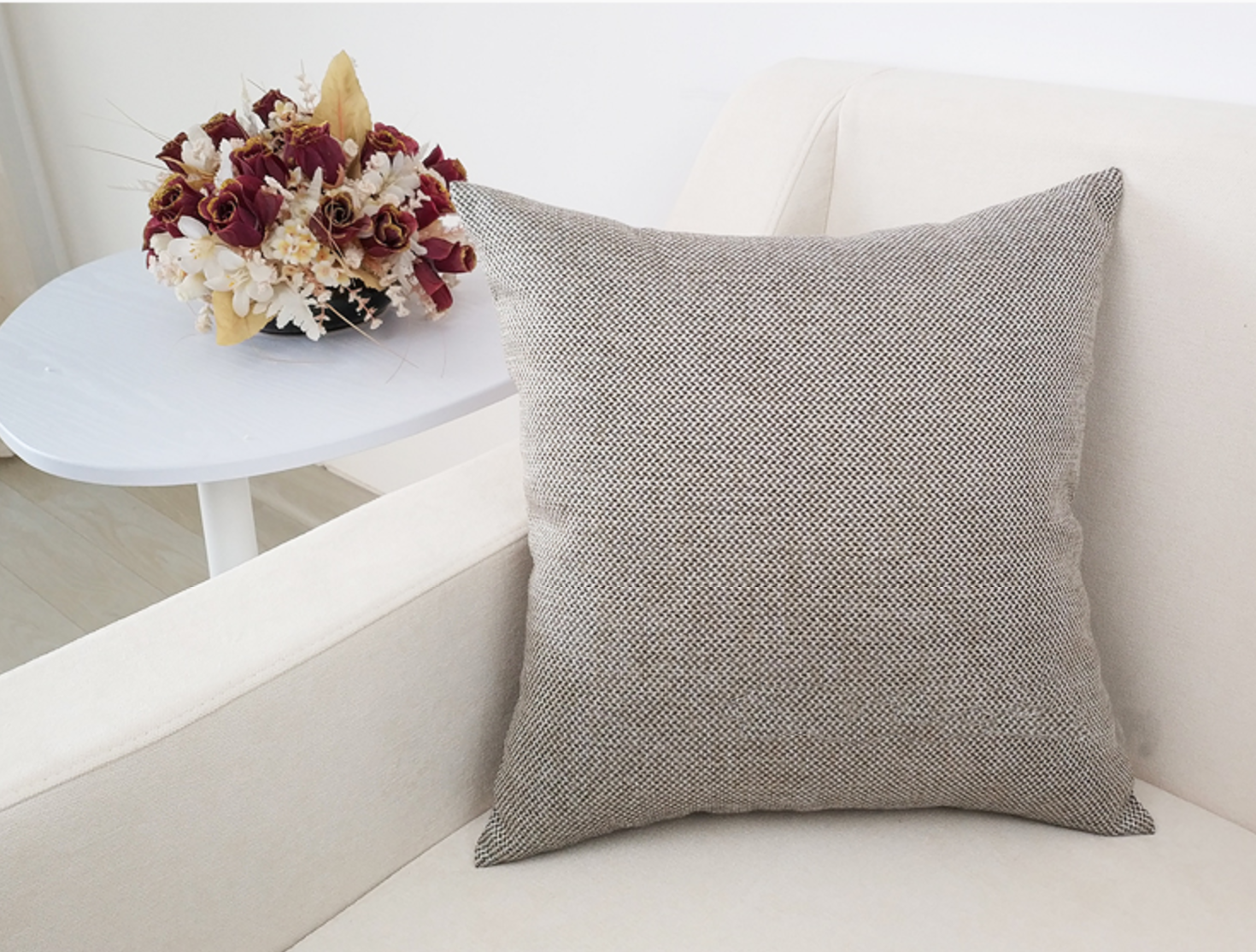 Extra Thick Linen Cushion Cover 40x40cm