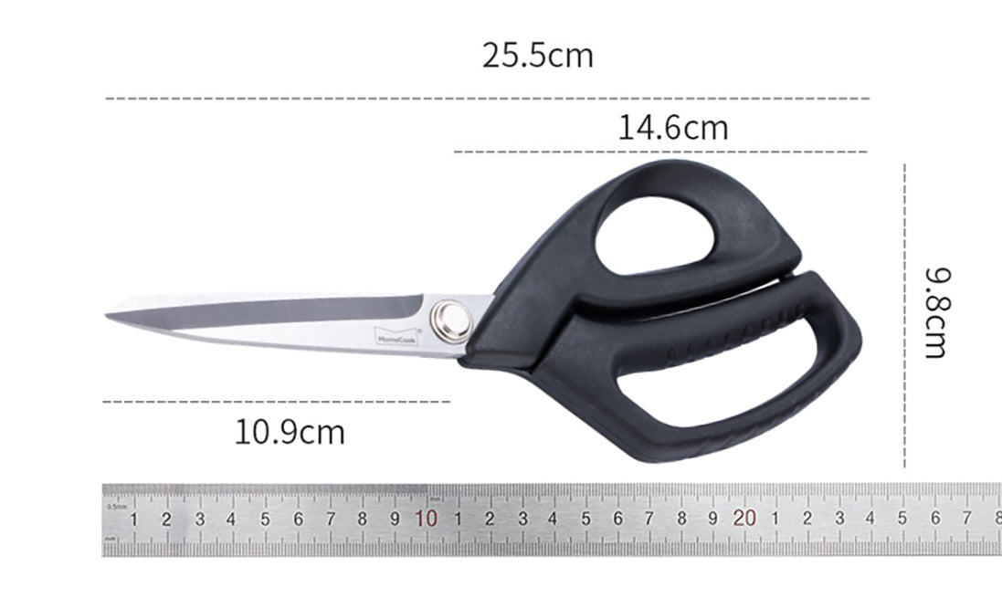 Premium Multi-Purpose Stainless Steel Kitchen & Packaging Shears – 25.5cm