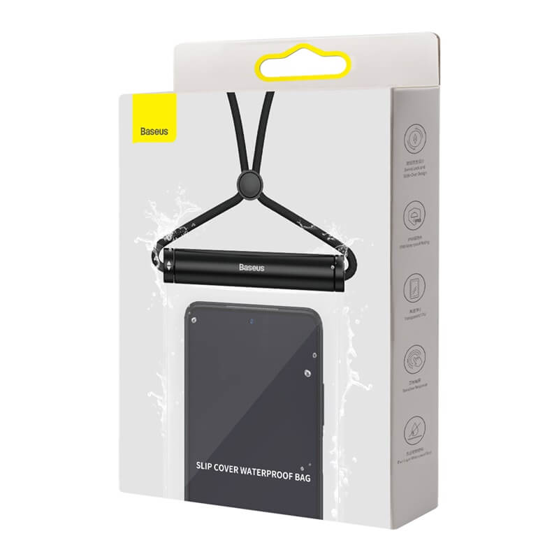 Universal Cylinder Slide-Cover Waterproof Pouch