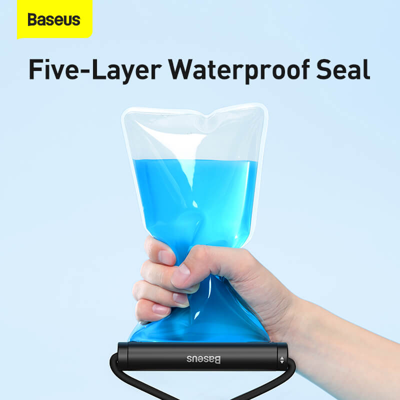 Universal Cylinder Slide-Cover Waterproof Pouch