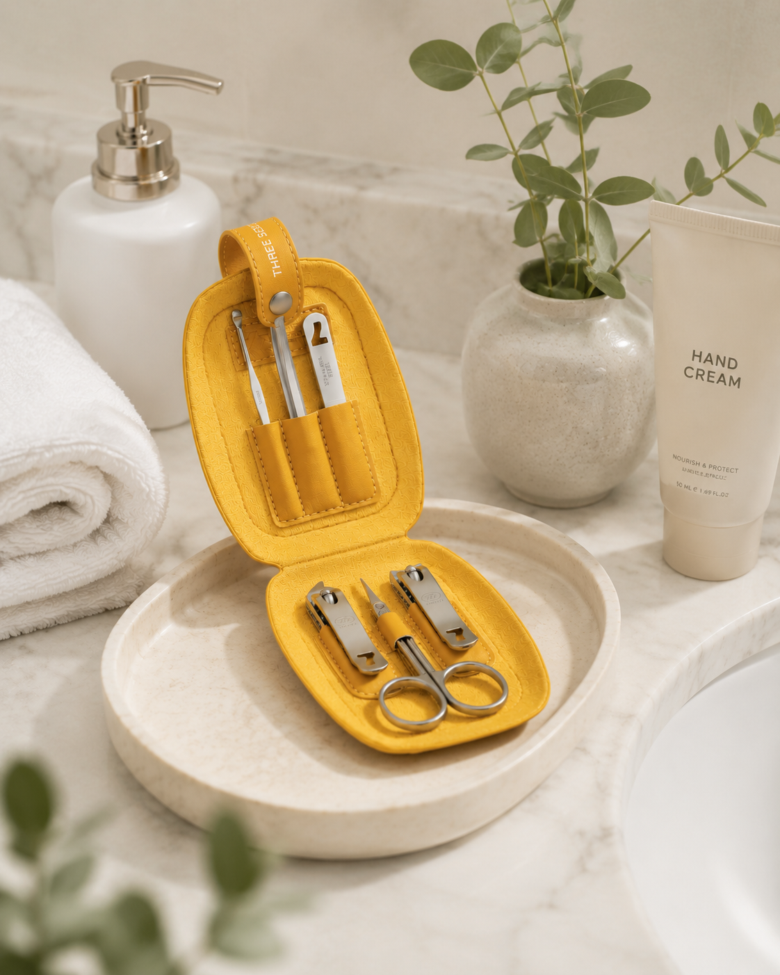Premium 6-Piece Travel Manicure Set
