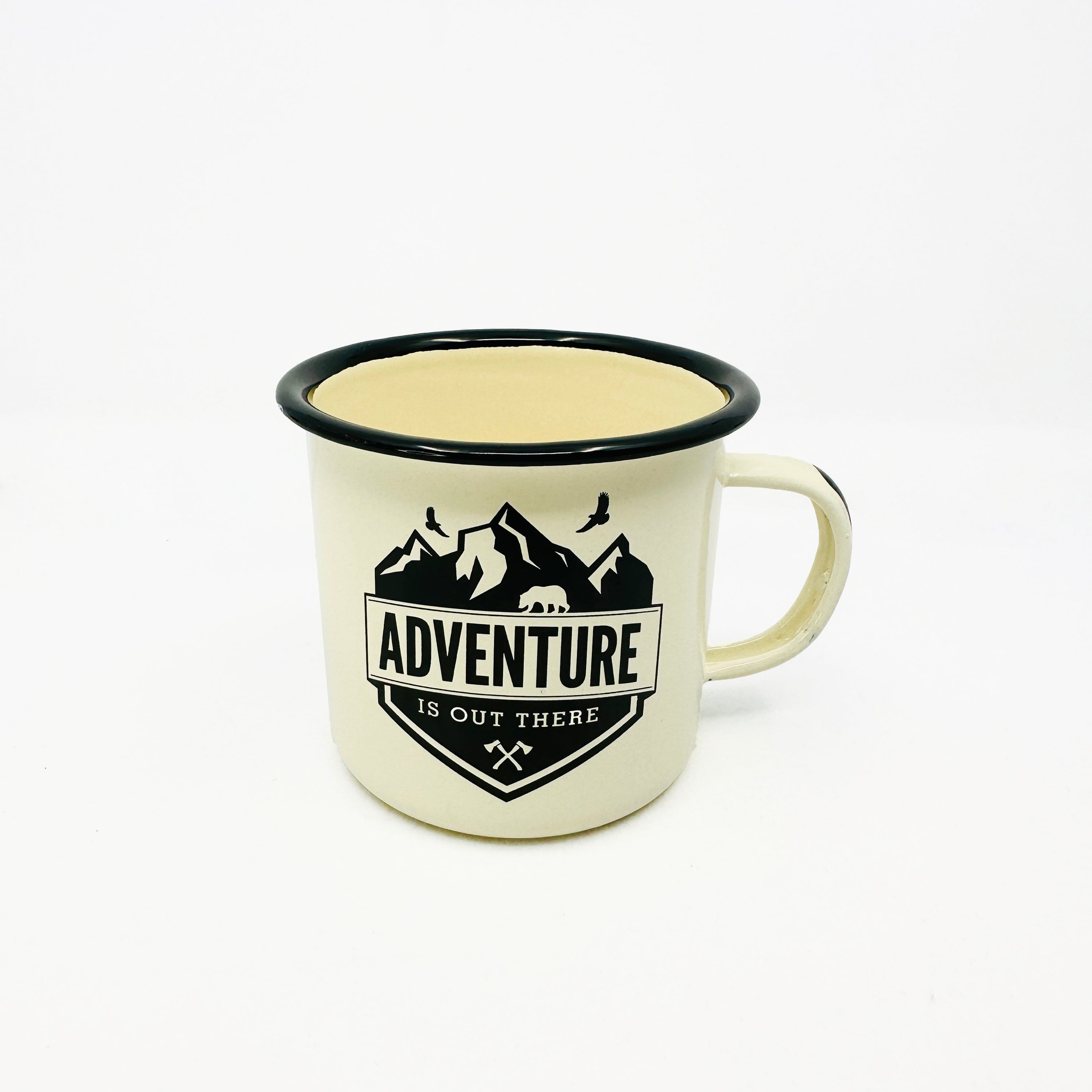 Adventure Is Out There Enamel Mug 350ml