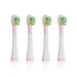Kids electric toothbrush replacement heads 4 pack pink soft bristles