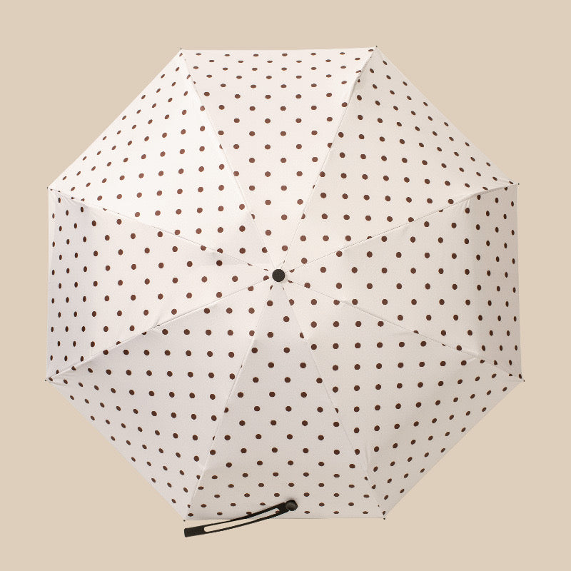 Retro dotty umbrella