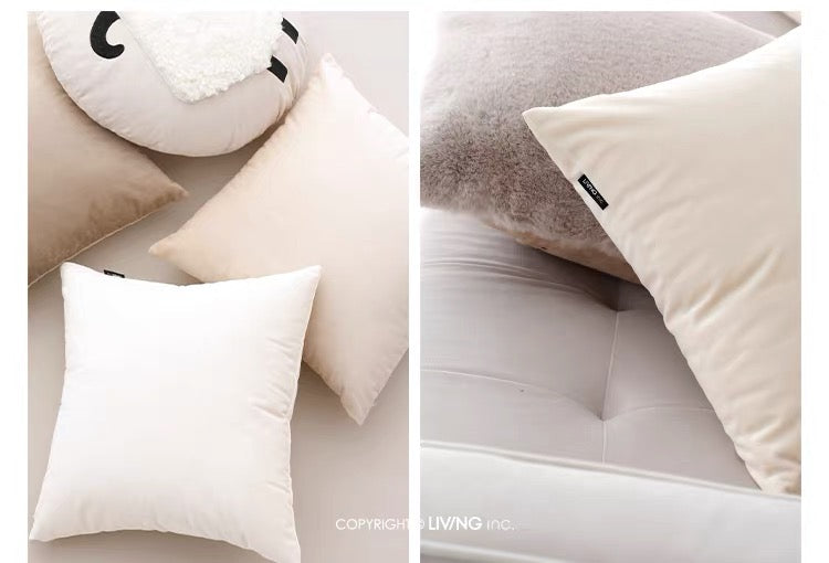 Velvet Cushion Cover – Solid Colour