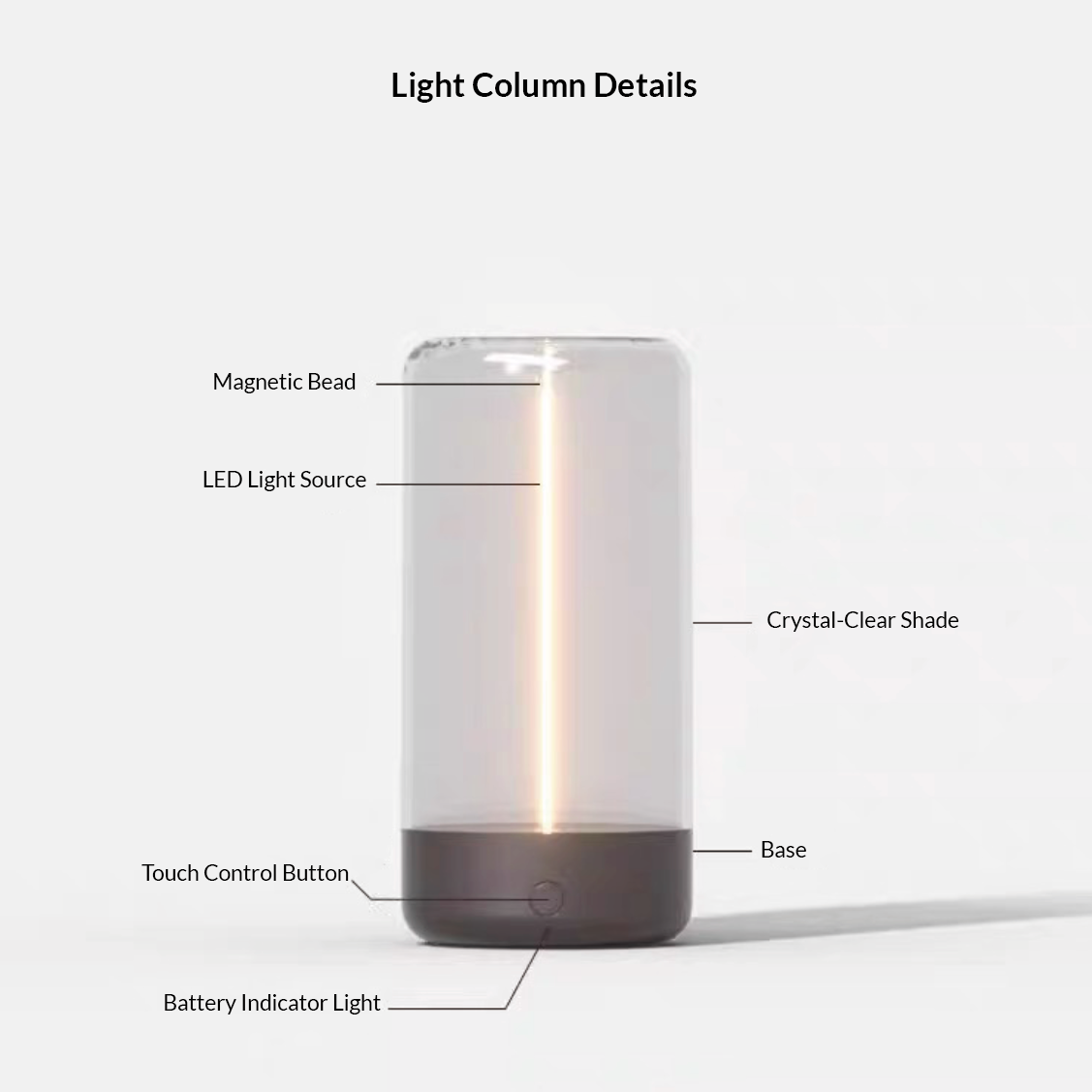 Minimal Ambient Table Lamp