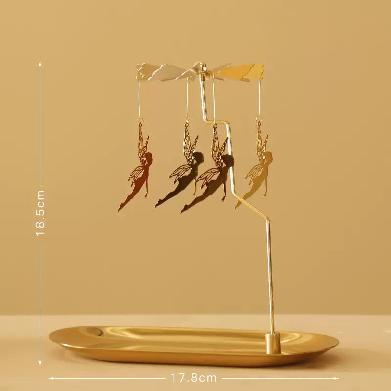 Rotating Tea Light Candle Holder