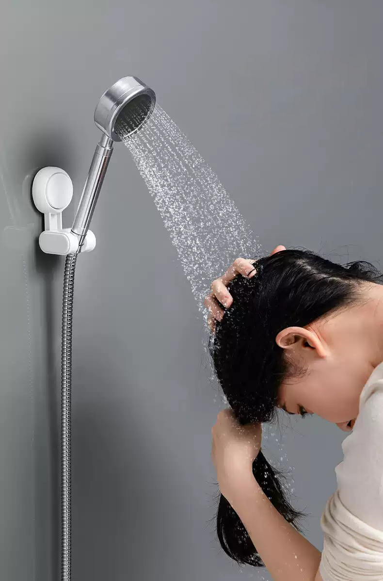 Suction Cup Adjustable Shower Head Holder