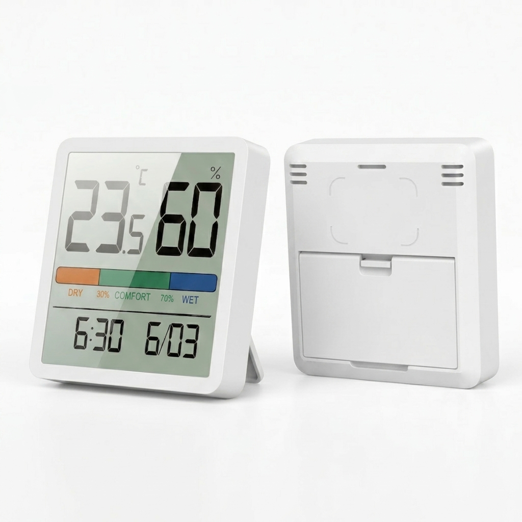 Mini LCD Temperature &amp; Humidity Monitor