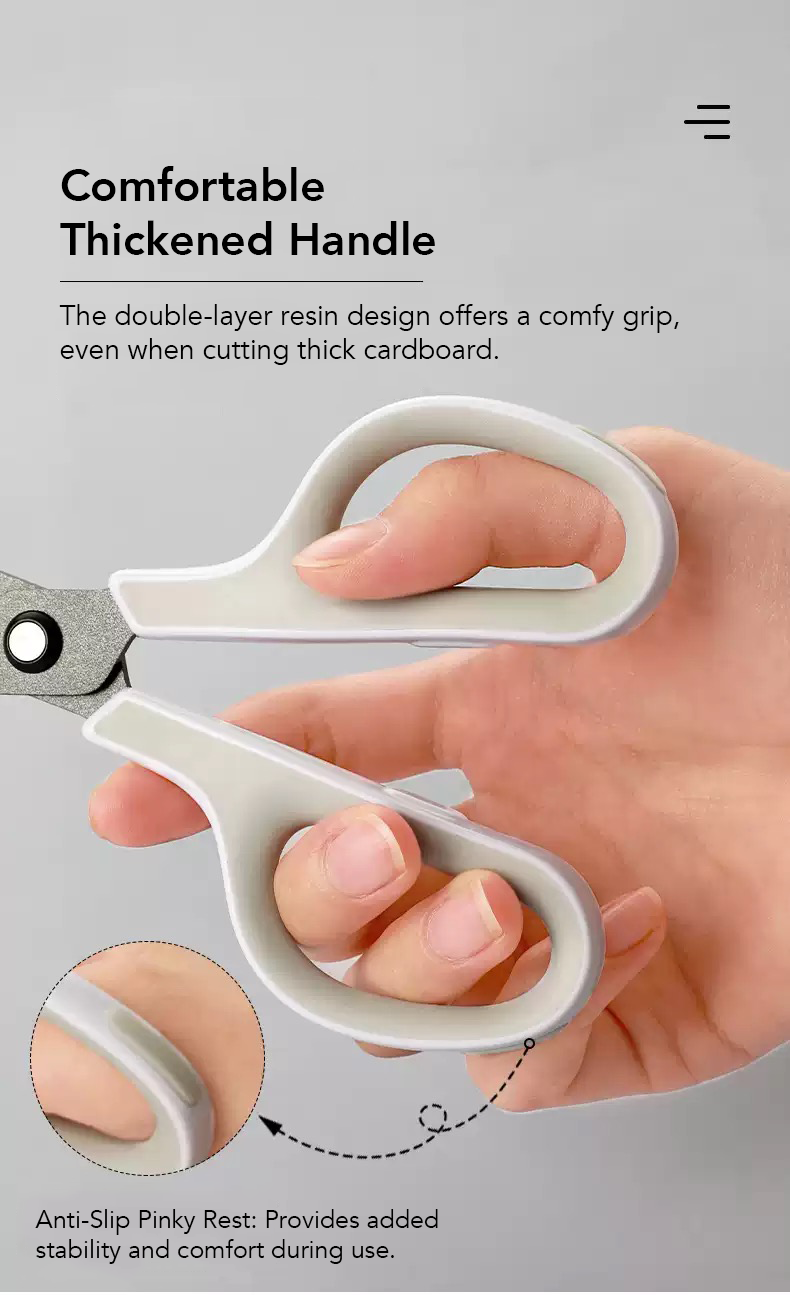 FitCut Curve Non-Stick Scissors