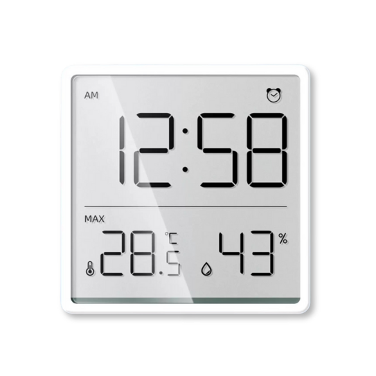 Mini LCD Temperature &amp; Humidity Clock