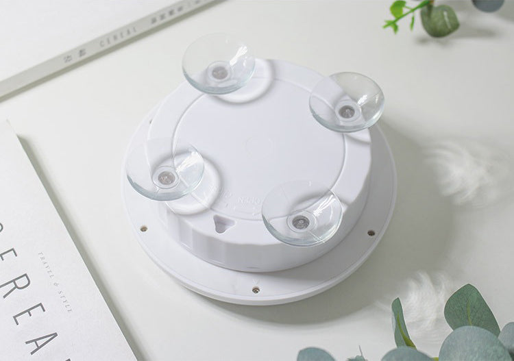 Versatile Waterproof Clock – Suction or Standing, 14.8 cm