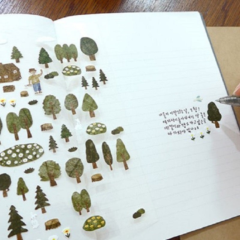 Daily Deco Stickers - Nature &amp; Floral Series