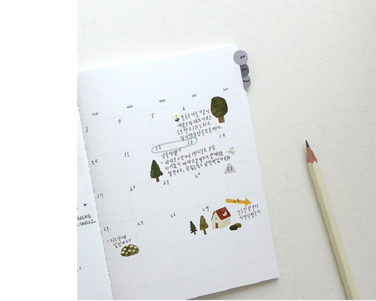 Daily Deco Stickers - Nature &amp; Floral Series