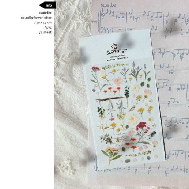 Daily Deco Stickers - Nature &amp; Floral Series