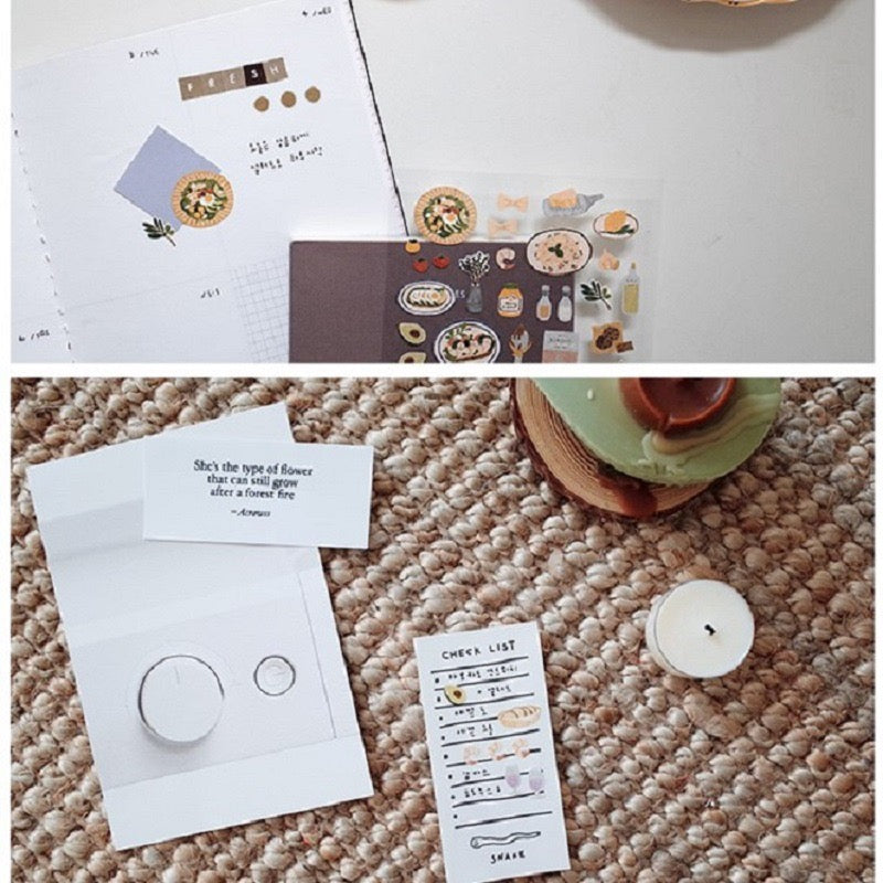 Daily Deco Stickers - Everyday Life Series