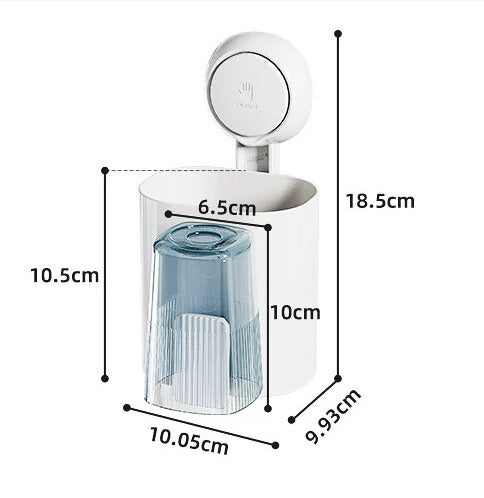 Suction Toothbrush &amp; Cup Holder