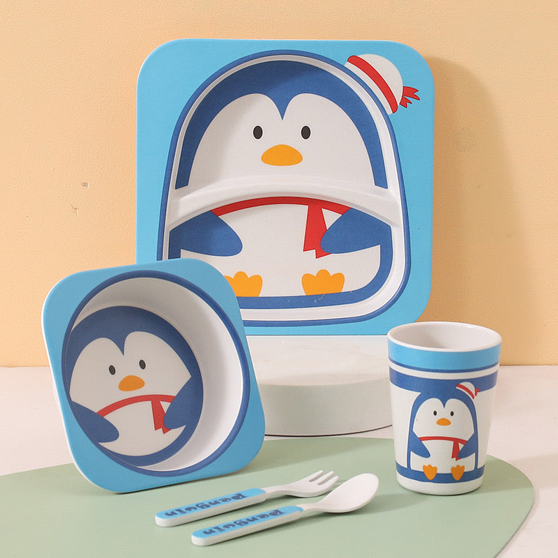 Toddler Bamboo Fibre Dinner Set
