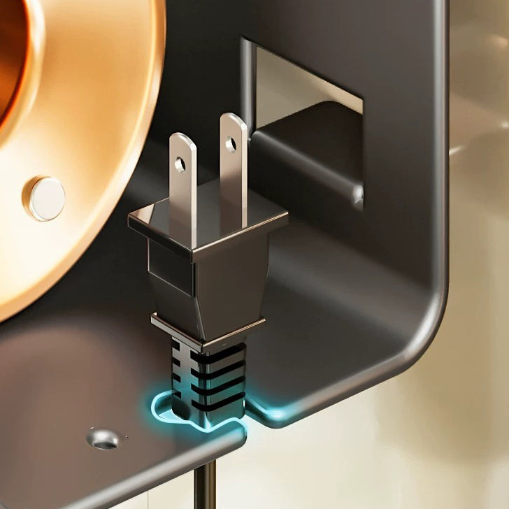 Suction Cup Hair Dryer Holder – Space Aluminium Wall Mount