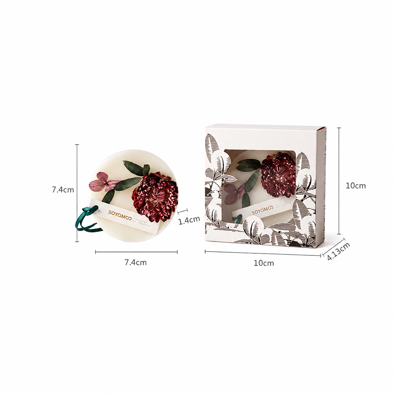 Botanical Hanging Wax Tablet