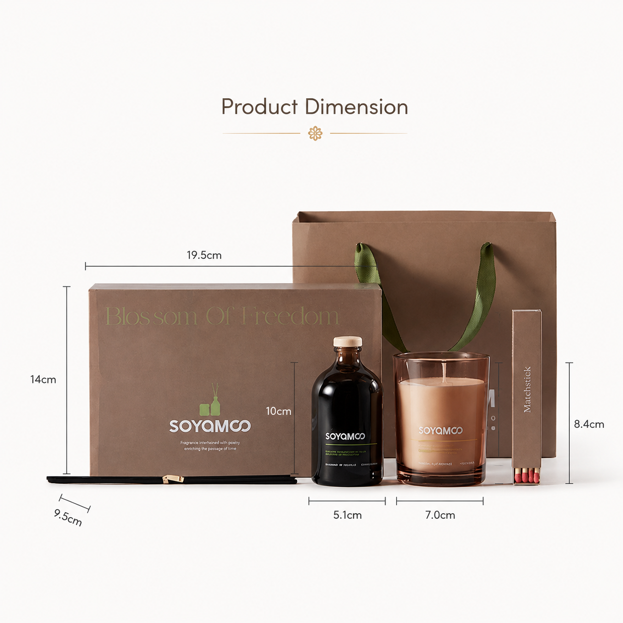 Candle &amp; Reed Diffuser Gift Set
