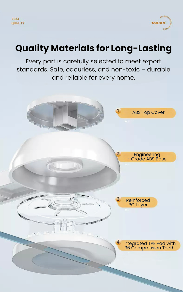 Heavy-Duty Suction Cup Hooks (4-packs)