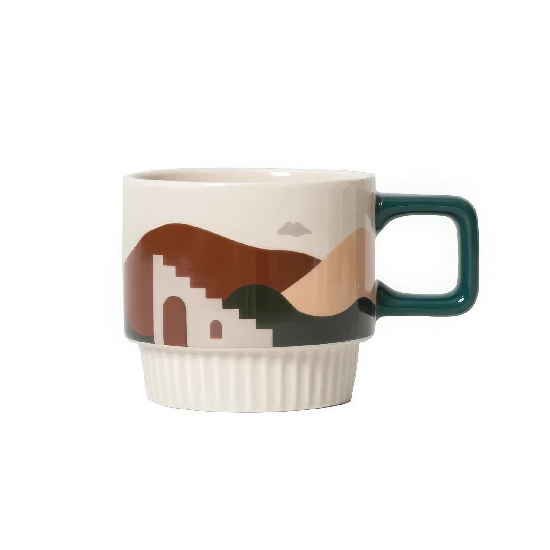 Oasis Stackable Ceramic Coffee Mug 320ml