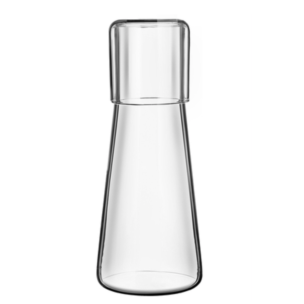 Borosilicate Glass Pitcher with Cup