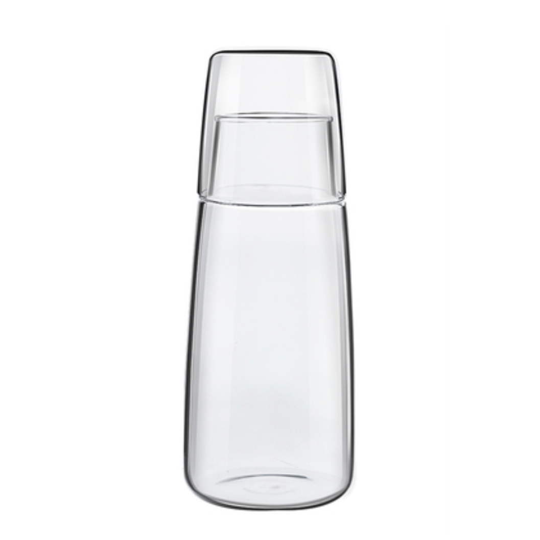 Borosilicate Glass Pitcher with Cup