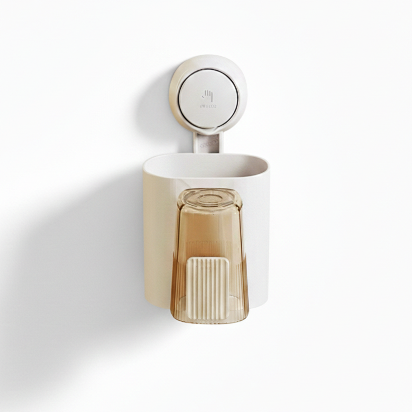 Suction Toothbrush &amp; Cup Holder