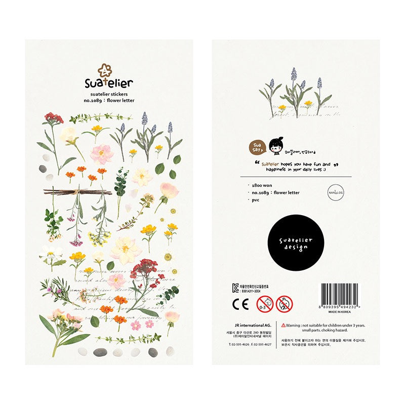 Daily Deco Stickers - Nature &amp; Floral Series