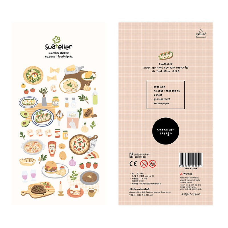 Daily Deco Stickers - Everyday Life Series