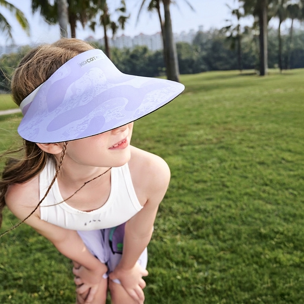 Kids Wide Brim Sun Visor