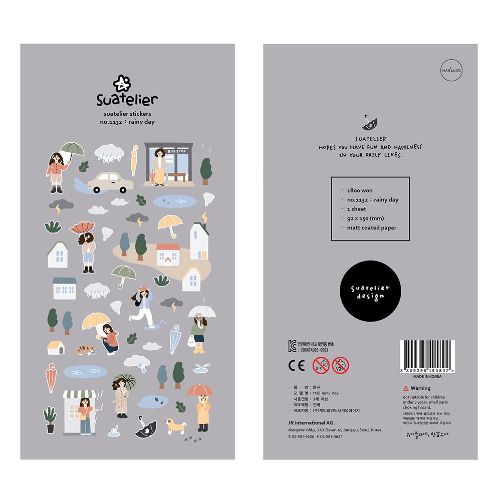 Daily Deco Stickers - Everyday Life Series